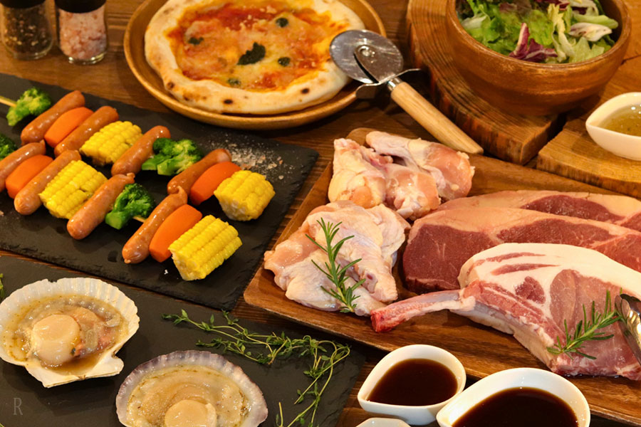 アメリカンBBQ