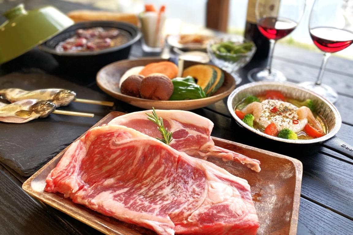 グランピングBBQ